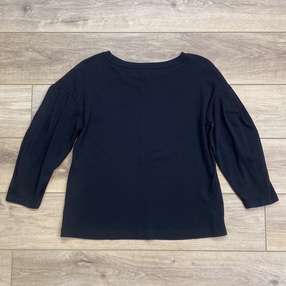 NWOT Daily Ritual | Bateau | Pleated Sweatshirt‎ - Picture 7 of 14